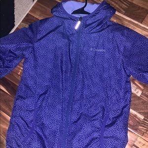 columbia rain coat!